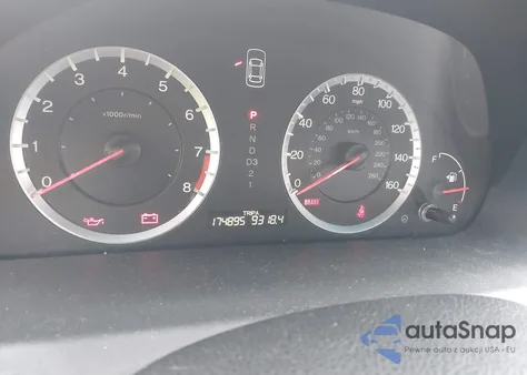 2008 Honda Accord 2.4 Ex-L z USA, uszkodzony, nr VIN 1HGCP268X8A108439